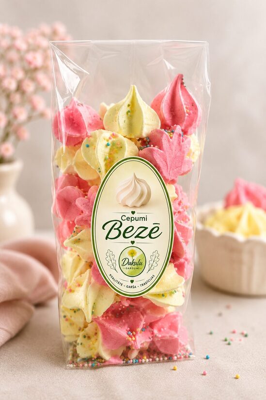 Bezē MIX ar citronu un zemeņu garšu